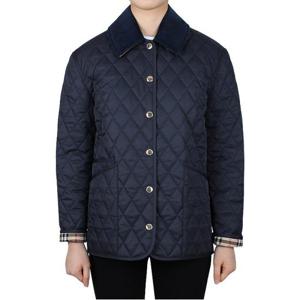 [버버리] 코듀로이 칼라 다이아몬드 퀼팅 자켓 (8065409)