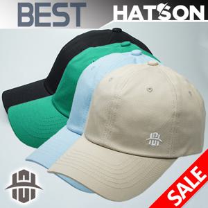 [햇츠온]HatsON 여자 남자 소프트 볼캡 야구 모자 H1-1103 AA