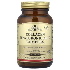 해외배송 Solgar 솔가 콜라겐 히알루론산 컴플렉스 30정 Collagen Hyaluronic Acid