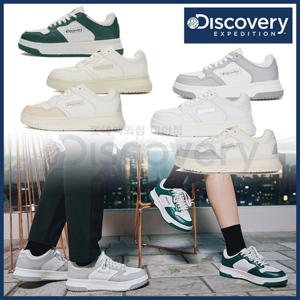 디스커버리 남성 여성 운동화 코트온 키높이 신발 DXSH3132N