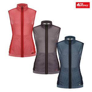 [레드페이스 본사] 여성 헥사프린트메쉬우먼베스트 REWFVEM19750