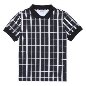 [볼빅어패럴] 여성 골프 패턴 반팔 폴로 티셔츠 VLTSN506_BK