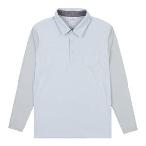 [볼빅어패럴] 남성 골프 벤틸 포인트 냉감소매 카라 티셔츠 VMTSN301_LG