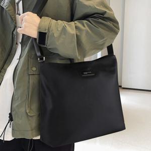 [디어백] 심플 스퀘어 블랙 숄더 & 크로스백 PL21031m