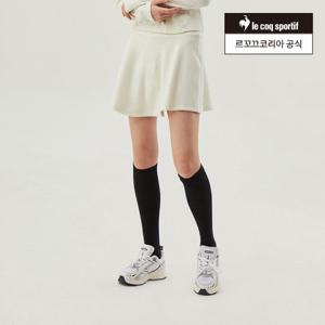 [르꼬끄공식] [70% OFF] 여성 컴피니트 플레어 스커트 (QO322OSK91)