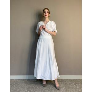 [파슨스] 롱 원피스 PW2R4OP02 화이트