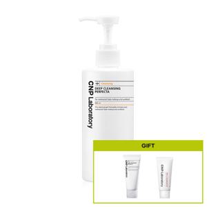CNP 딥 클렌징 퍼펙타 대용량 300ml + 단독 사은품 (딥클렌징 퍼펙타 50ml + 필링젤31ml)