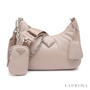 라프리마 프라다 패딩 나파 리에디션 숄더백 1BH204-2DYI-F0NZ2