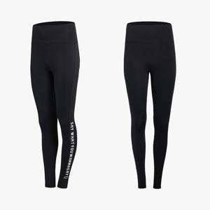 [스파이더] 여성 SWUWS 사이드 레터링 로고 레깅스 SPIPCNFL391WBLK