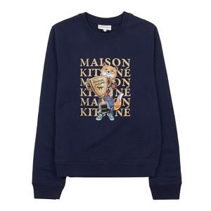 [메종 키츠네] 폭스 챔피언 레귤러 맨투맨 LW00310KM0001 NA