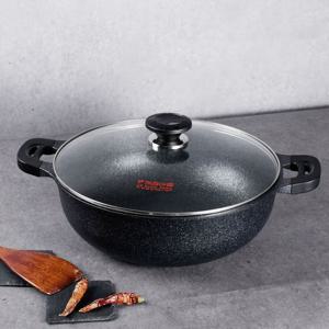 키친아트 골드 실버 웰빙팬 36cm 웰빙팬 양면팬 프라이팬