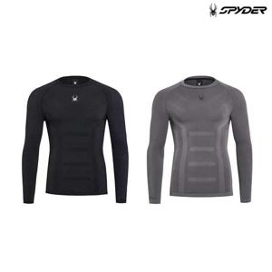 [스파이더] 남성 트레이닝 베이스레이어 긴팔 티셔츠 SPIPCNCL202M