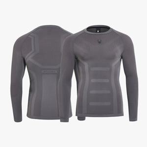 [스파이더] 남성 트레이닝 베이스레이어 긴팔 티셔츠 SPIPCNCL202MLGR