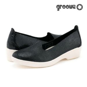 [그루브]ACE 여성 슬립온 블랙 G0308001MA-W 4CM