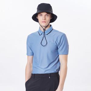 [볼빅어패럴] 남성 골프 사선조직JQD 반 소매 티셔츠 VMTSO312_DU