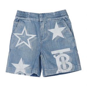 [버버리 키즈] 남아 TB 스타 프린트 데님 쇼츠 8061230 C KB4 DJ