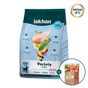 이즈칸 강아지사료 버라이어티 다이어트 6.5kg+ANF 독 샘플 40g
