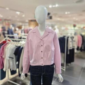 [올리브데올리브]  OW4MB313_밑단 턱 포인트 블라우스