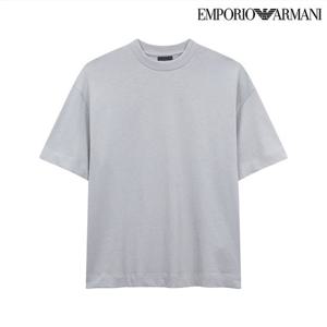 [엠포리오 아르마니]남성 립 크루넥 숏 슬리브 반팔 티셔츠(A514126070)