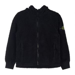 [스톤아일랜드 키즈] 남아 와펜 패치 테디 후드집업 771660343 V