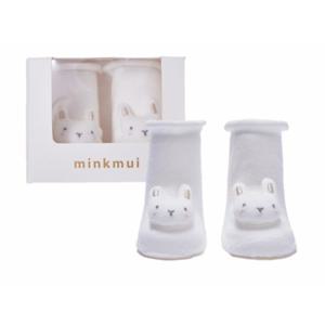 [M밍크뮤D] (WH)루루인형양말 신생아양말 (33A7001109)