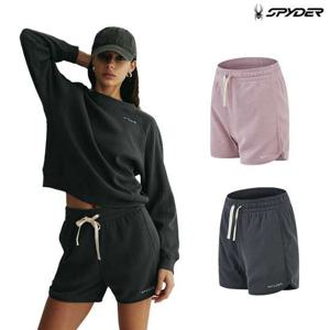 [스파이더] 여성 와플 스웻 반바지 SPJMCNTR171W