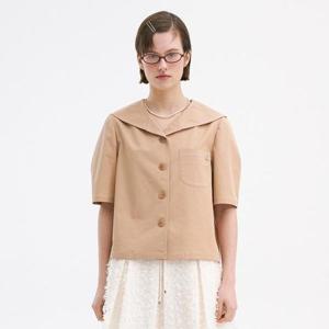 [올리브데올리브]  OW4MB401_세라 카라 포켓 블라우스