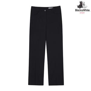 [블랙앤화이트] 여성 세미부츠컷 폴리스판 팬츠 5914LZSS_BLACK