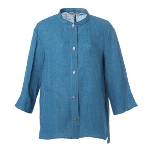 [요하넥스]차이나넥 린넨블라우스 J4B5B22