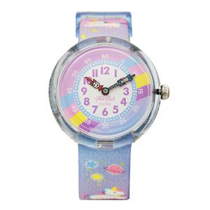 플릭플락 FBNP213 GAMELAND CUDDLY UNICORN 아동 나토시계