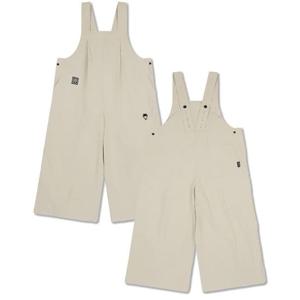 여성 와샤 나일론 서스펜더 와이드 핏 오버롤 베이지_5K62913