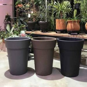 대형 플라스틱 화분 롱화분 긴원형 32x43cm 고급