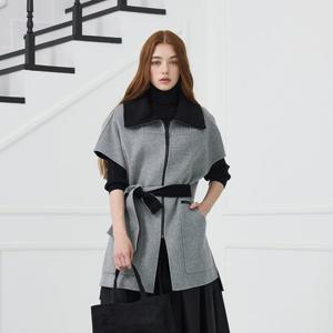 [로르 서울]캐시미어 울 리버시블 핸드메이드 베스트_ETVS240801