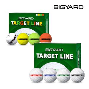 빅야드 2024 타겟라인 골프볼 2피스