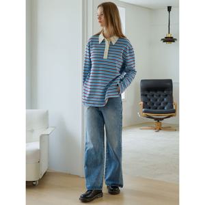 [올리브데올리브]워싱 부츠컷 데님 팬츠 (OJ4AL855)