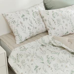 [파르페by알레르망] 가드닝 차렵이불(80수고밀도면)세트 Q