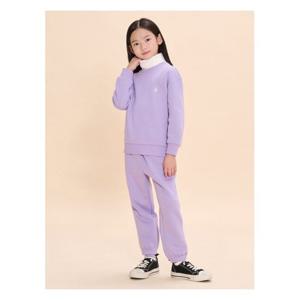 [빈폴키즈]톤온톤 목폴라 기모 스웨트 3세트 - 퍼플 (BI4941U07V