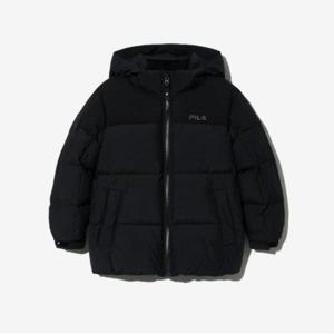 [휠라키즈] 중힙 배색 구스다운 (FK2DJG4202X_BLK)