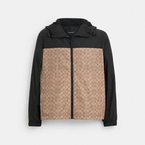 코치 시그니처 풀지퍼 윈드브레이커 CV310-RYU 던전 가드