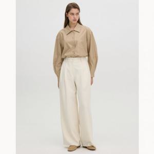 [올리브데올리브]투 턱 와이드핏 팬츠 (OW4WLA79)