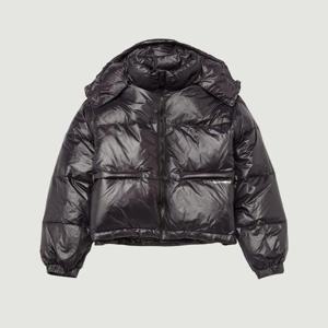 행텐 HC15 여성,덕다운  후드크롭푸퍼빼딩 10490-113-812-49