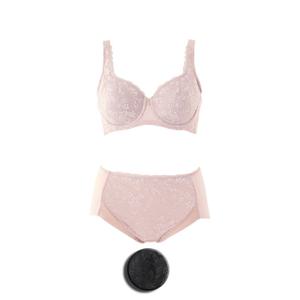 가벼운 착용감 기능성 E,F컵 몰드 브라 햄라인 팬티 VGBM529EFVPTM529H