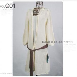 롱가디건 봄부터가을 오픈스타일 LC0803 총장80센치