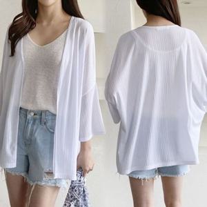 시스루쿨가오리가디건 루즈핏 E274H NO 빅사이즈의류