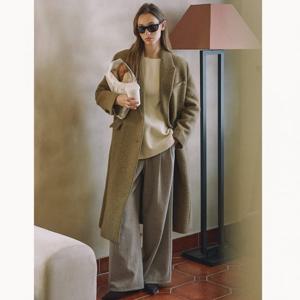 [올리브데올리브]투턱 와이드 핏 팬츠 (OW4WLA77)