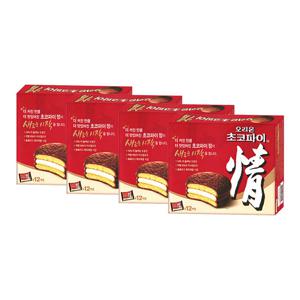 오리온 초코파이 정 468g x 4개