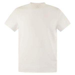 마제스틱필라쳐 반팔 티셔츠 S24M410 HTS040 WHITE