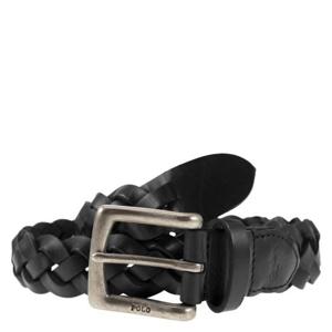 폴로 랄프로렌 가죽 벨트 405805020 BLACK