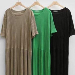 빅사이즈 307P656S 원피스 빅사이즈미시옷 웨이브 여