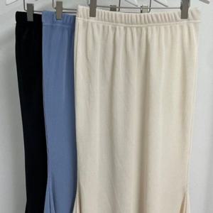 의류 스커트 빅사이즈 골지 머메이드 307O471S 여성큰